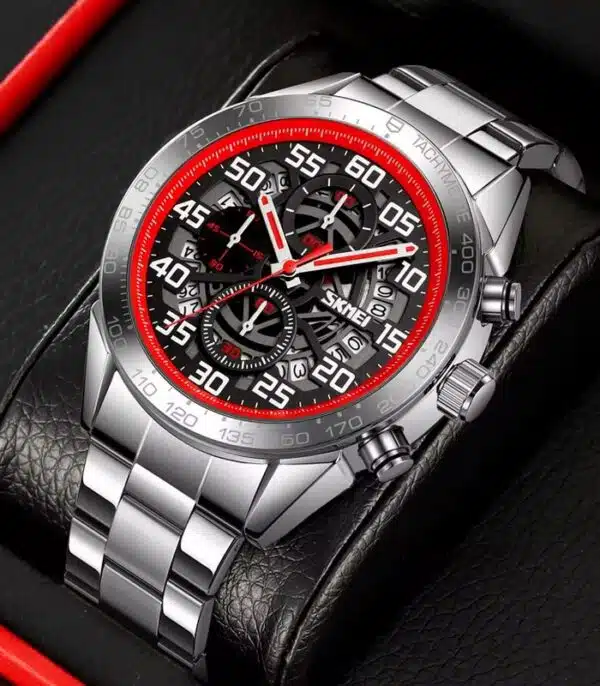 Prix montre Homme Skmei 9338 Argent Tunisie Prix montre Homme Skmei 9338 Argent Tunisie