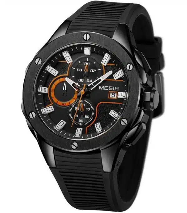 Prix montre Megir 2053 Noir Homme Tunisie Prix montre Megir 2053 Noir Homme Tunisie