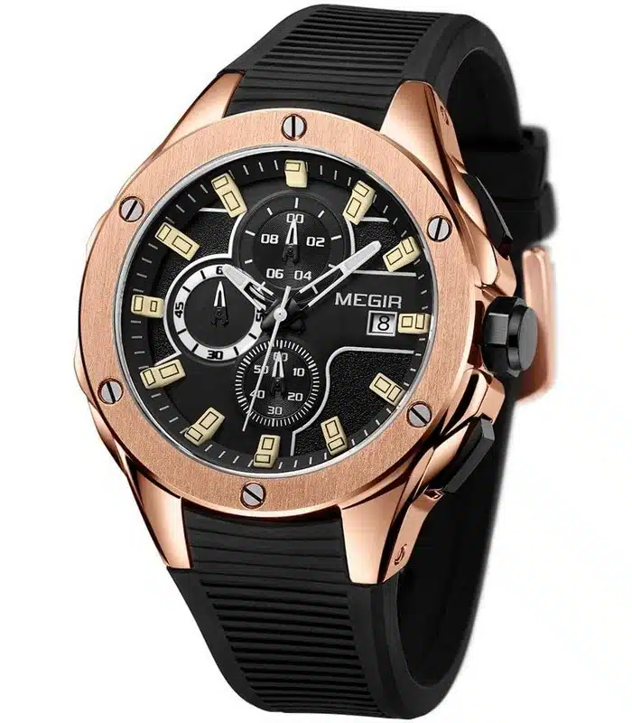 Prix montre Megir 2053 Rosé Homme Tunisie Prix montre Megir 2053 Rosé Homme Tunisie