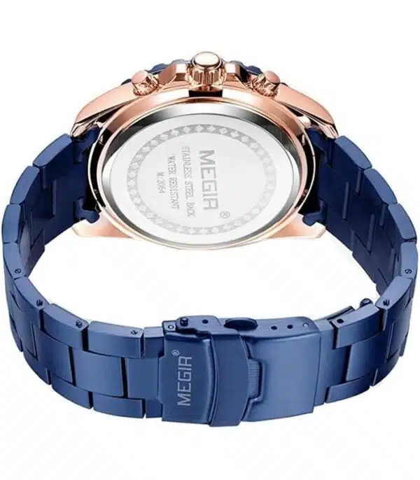 Prix montre Megir 2064 Bleu Homme Tunisie