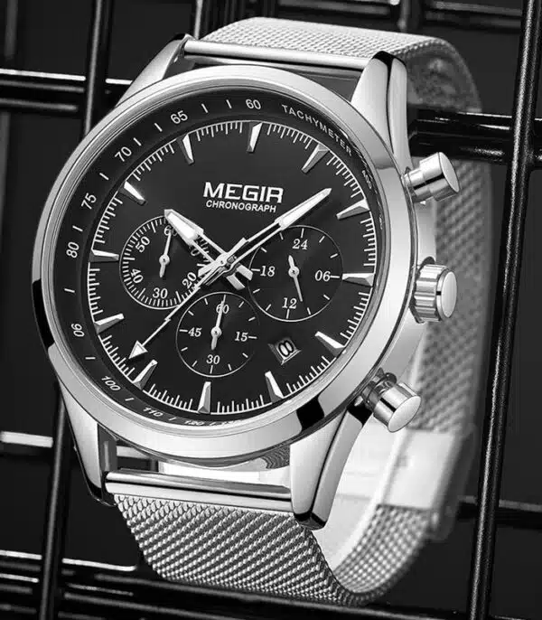 Prix montre Megir 2153 Argent Homme Tunisie