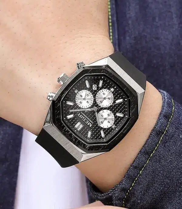 Prix montre Megir 2215 Argent Homme Tunisie