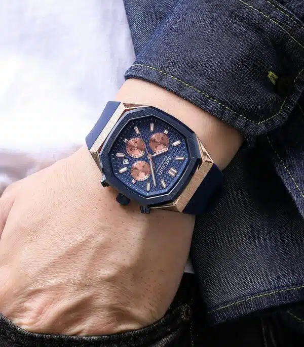 Prix montre Megir 2215 Bleu Homme Tunisie Prix montre Megir 2215 Bleu Homme Tunisie