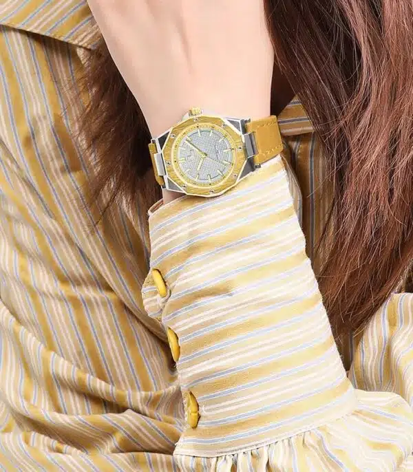Prix montre Naviforce NF5026 Jaune Femme Tunisie