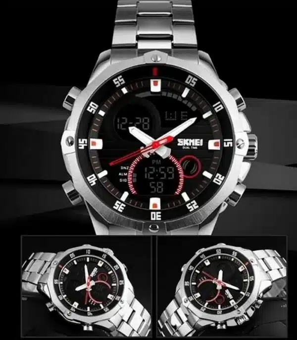 Prix montre Skmei 1146 Argent Homme Tunisie Prix montre Skmei 1146 Argent Homme Tunisie