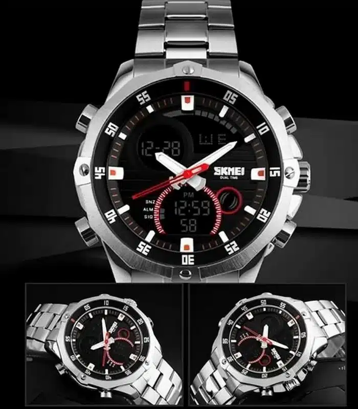 Prix montre Skmei 1146 Argent Homme Tunisie Prix montre Skmei 1146 Argent Homme Tunisie