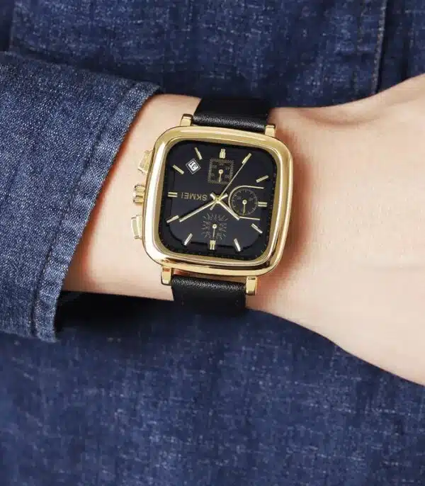 Prix montre Skmei 2182 Doré Homme Tunisie