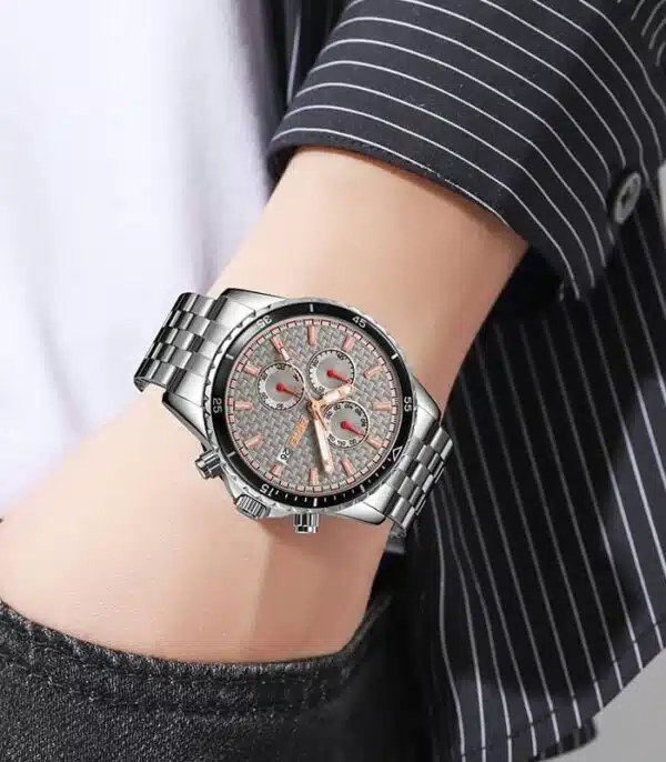 Prix montre Skmei 9334 Argent Homme Tunisie