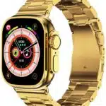 Montre Connectée i20 Ultra Max Suit Doré