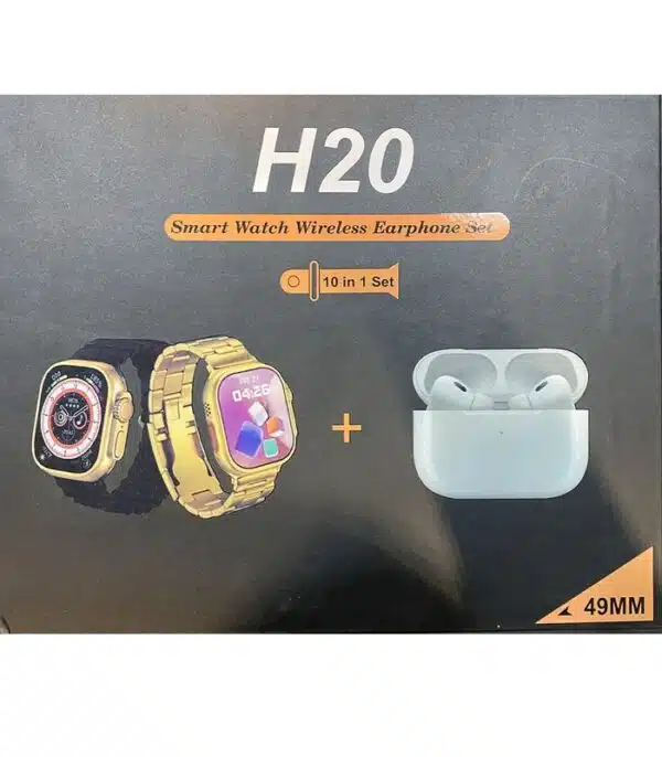 Prix montre Connectée H20 Doré Homme et Femme Tunisie