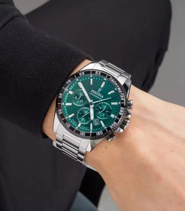 Montre Festina F20560 Fond Vert Homme prix Tunisie
