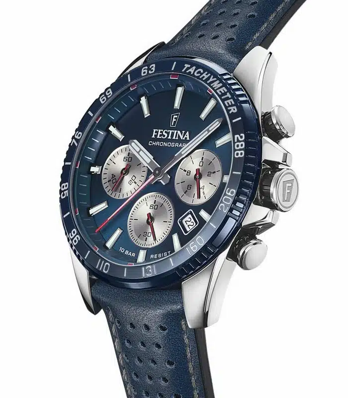 Montre Festina F20561 Bleu et Argent Homme prix Tunisie Montre Festina F20561 Bleu et Argent Homme prix Tunisie