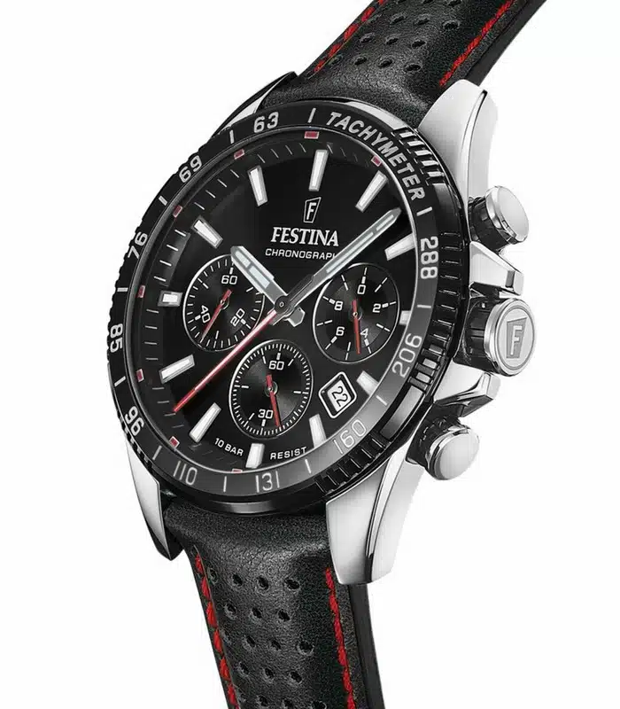 Montre Festina F20561 Noir et Rouge Homme prix Tunisie Montre Festina F20561 Noir et Rouge Homme prix Tunisie