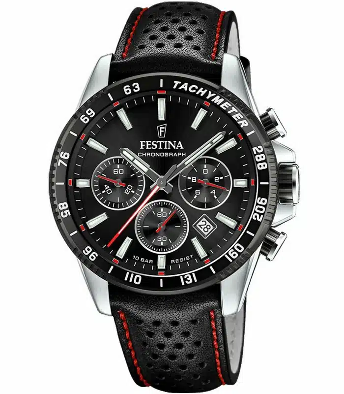 Montre Homme Festina F20561 Noir et Rouge prix Tunisie Montre Homme Festina F20561 Noir et Rouge prix Tunisie