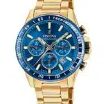 Montre Homme Festina Timeless F20634 Fond Bleu