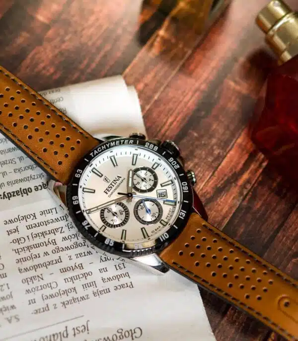 Prix montre Festina F20561 Marron Homme Tunisie