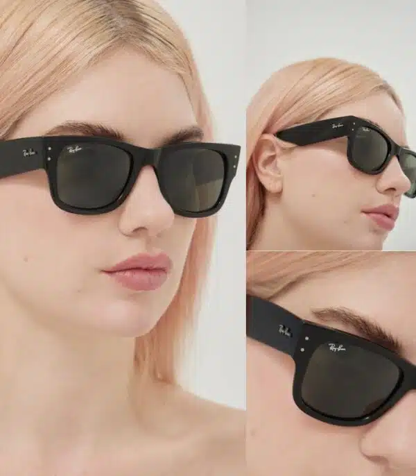 Prix lunette pour Homme et Femme Ray Ban Mega Wayfarer RB0840S 901 31 Tunisie