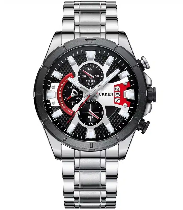 Montre Homme Curren 8401 Argent prix Tunisie