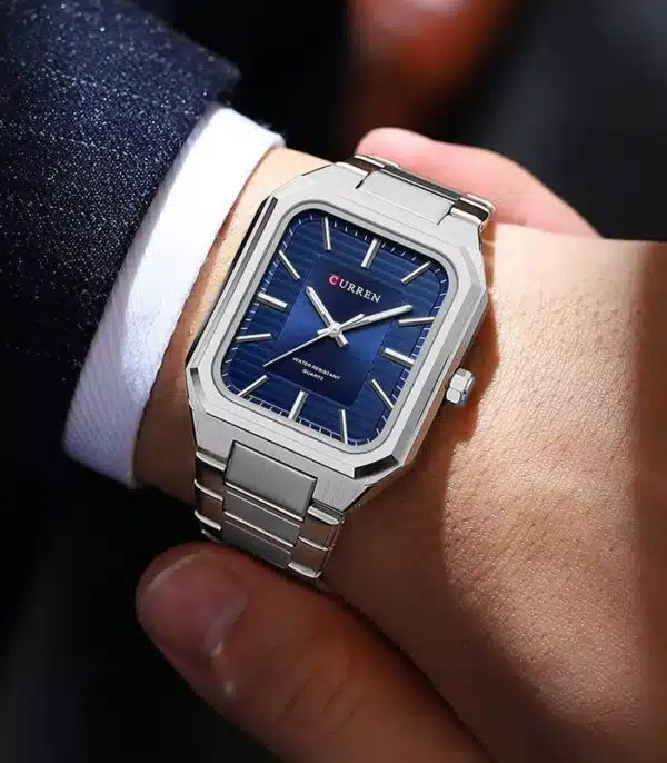 Prix montre Curren 8457 Fond Bleu Homme Tunisie