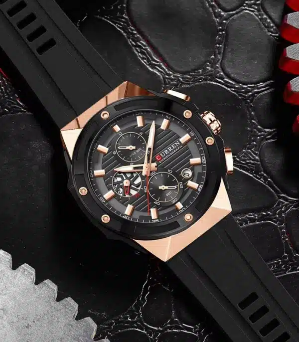 Prix montre Curren 8462 Noir Homme Tunisie