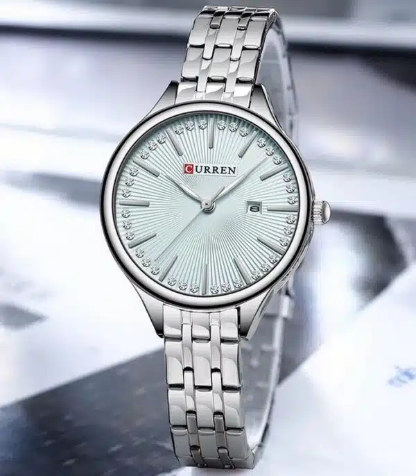 Prix montre Curren 9099 Argent Femme Tunisie