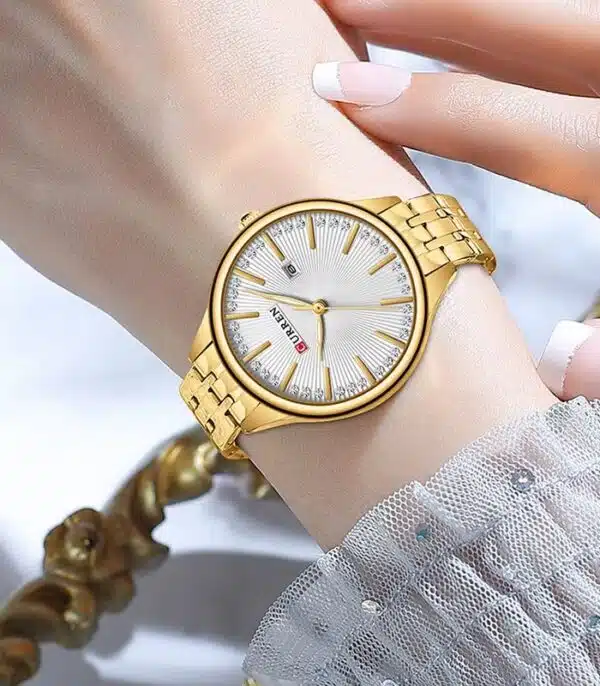 Prix montre Curren 9099 Doré Femme Tunisie
