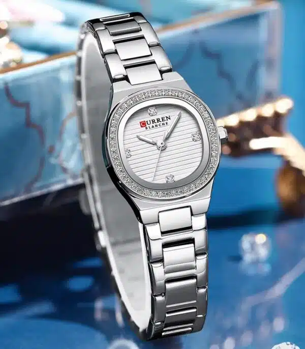 Prix montre Curren 9101 Argent Femme Tunisie