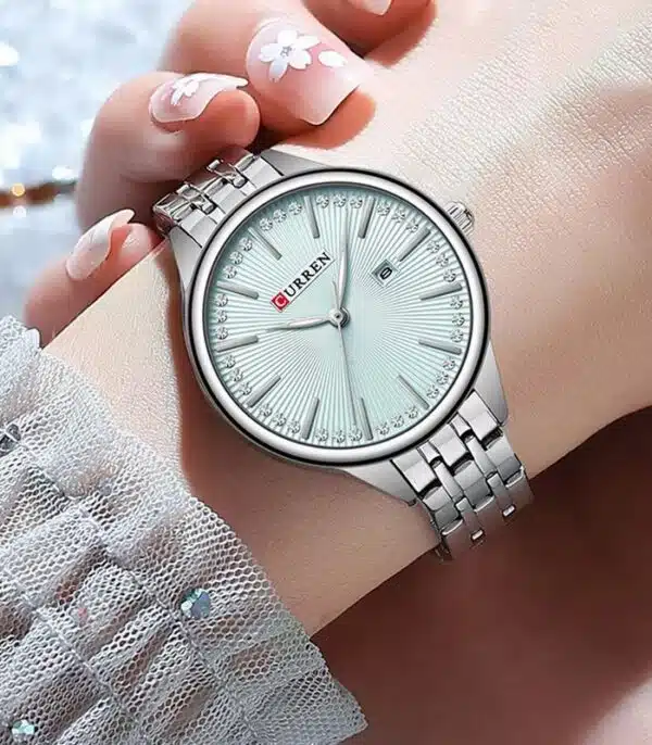 Prix montre Femme Curren 9099 Argent Tunisie