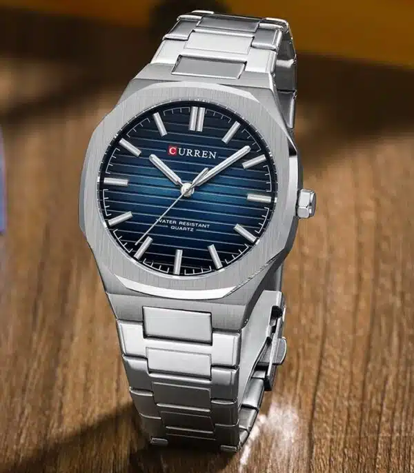 Prix montre Homme Curren 8456 Fond Bleu Tunisie