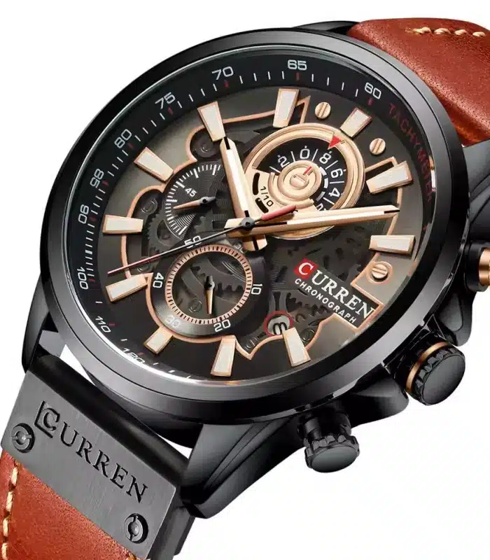 Montre Curren 8380 Fond Noir Homme prix Tunisie Montre Curren 8380 Fond Noir Homme prix Tunisie