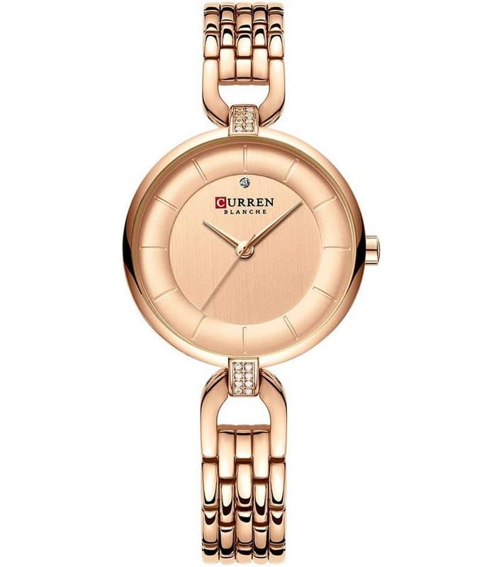 Montre Femme Curren 9052 Rosé prix Tunisie