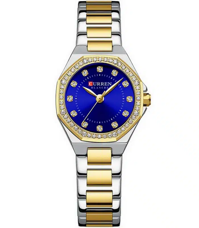 Montre Femme Curren 9100 Fond Bleu prix Tunisie