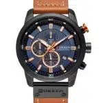 Montre Homme Curren 8291 Fond Bleu