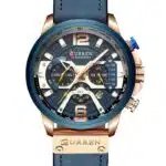 Montre Homme Curren Chronographe 8329 Bleu