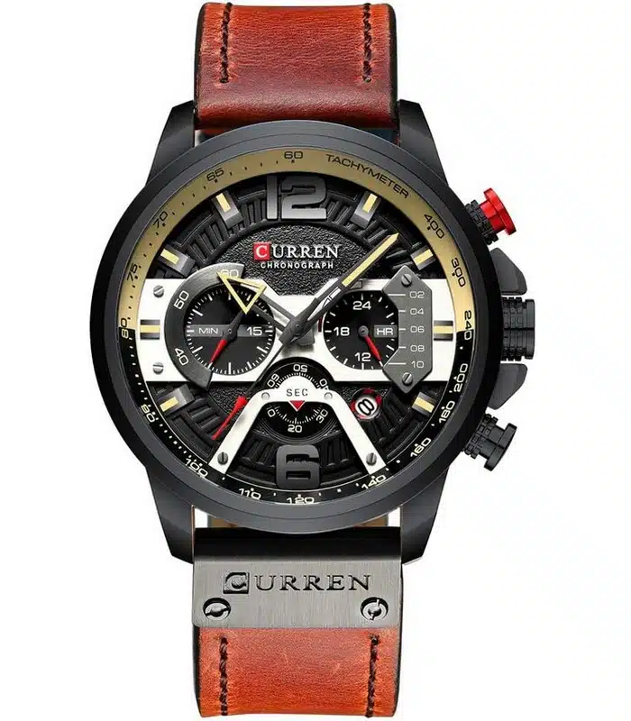 Montre Homme Curren 8329 Fond Noir prix Tunisie