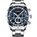 Montre Homme Curren 8355 Fond Bleu