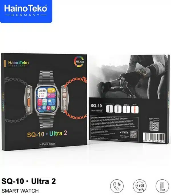 Prix montre Connectée Homme Haino Teko SQ-10 Ultra 2 Argent Tunisie