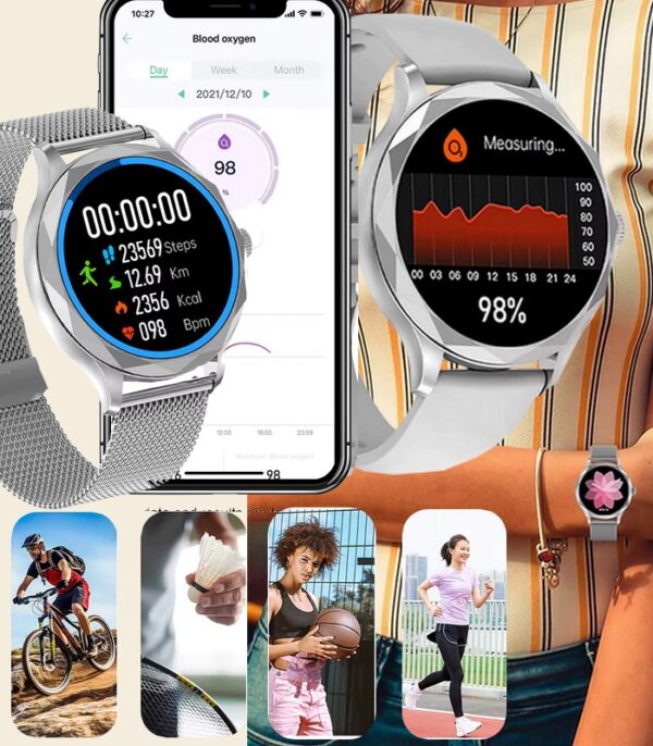 Prix montre Connectée X-inova M1 Argent Femme Tunisie