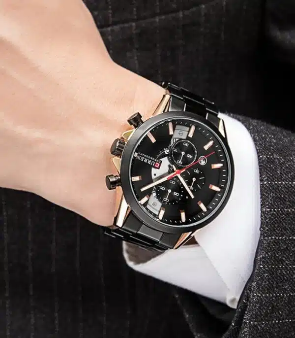 Prix montre Curren 8325S Noir Homme Tunisie