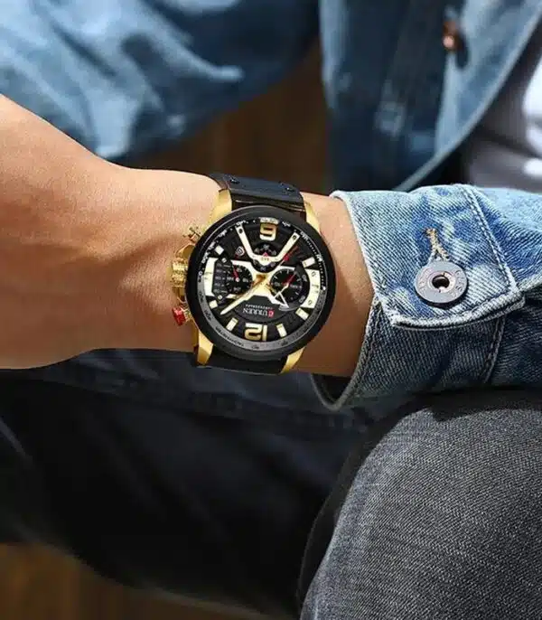 Prix montre Curren 8329 Noir Homme Tunisie