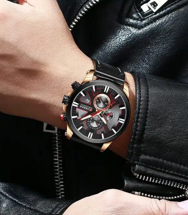 Prix montre Curren 8346 Noir Homme Tunisie