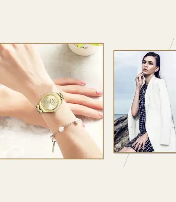 Prix montre Curren 9009 Doré Femme Tunisie