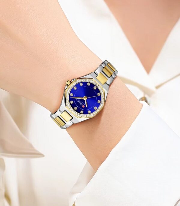 Prix montre Curren 9100 Fond Bleu Femme Tunisie