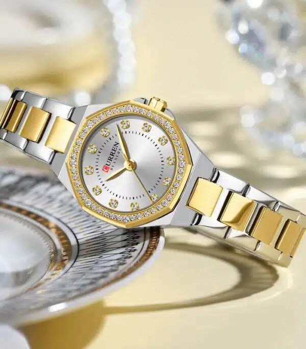 Prix montre Curren 9100 Fond Gris Femme Tunisie