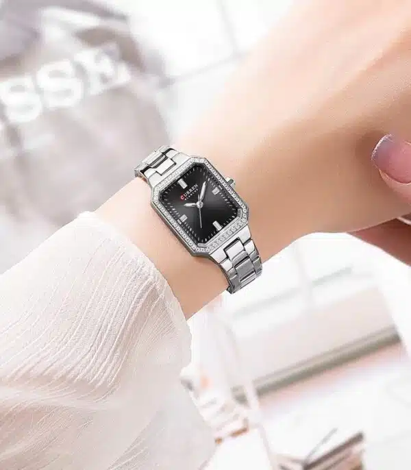 Prix montre Femme Curren 9102 Fond Noir Tunisie