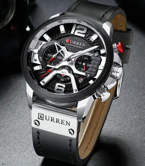 Prix montre Homme Curren 8329 Argent Tunisie
