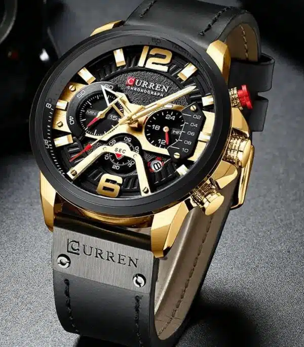 Prix montre Homme Curren 8329 Noir Tunisie