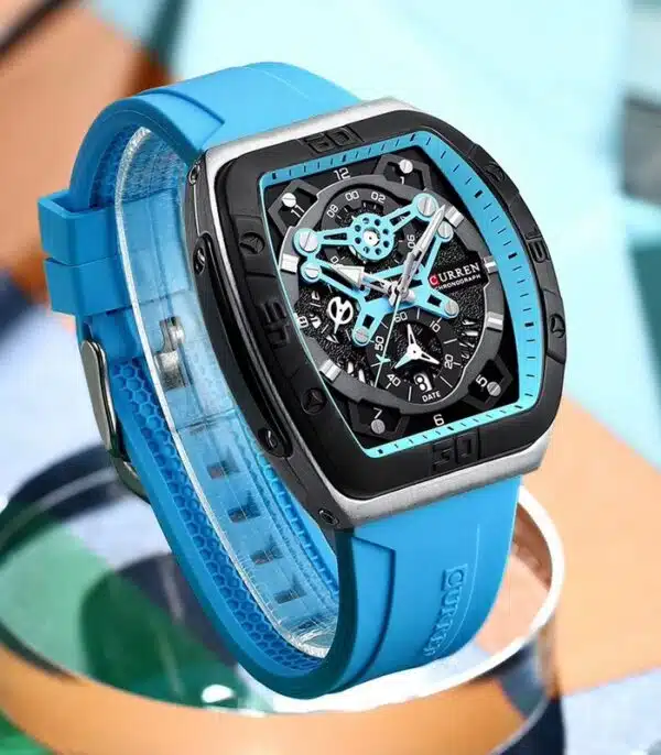 Prix montre Homme Curren 8443 Bleu Ciel Tunisie Prix montre Homme Curren 8443 Bleu Ciel Tunisie