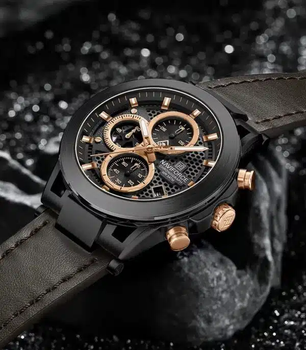 Prix montre Homme Naviforce NF8073 Marron Tunisie