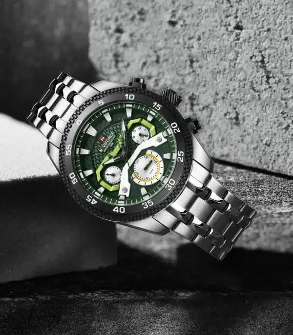 Prix montre Naviforce NF9222 Fond Vert Homme Tunisie
